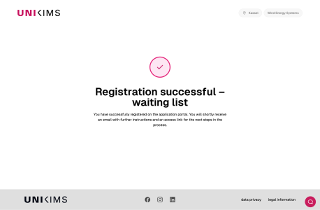 WES application step 3
