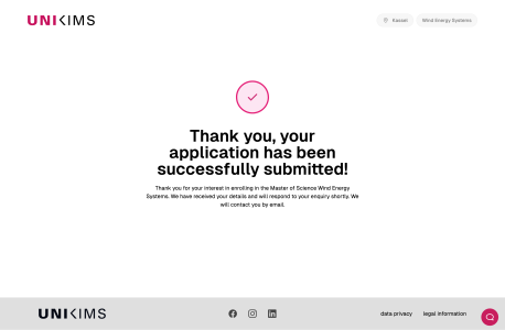 WES application step 8