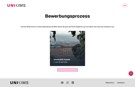 Startseite Bewerbungsportal Master Coaching Organisationsberatung Supervision
